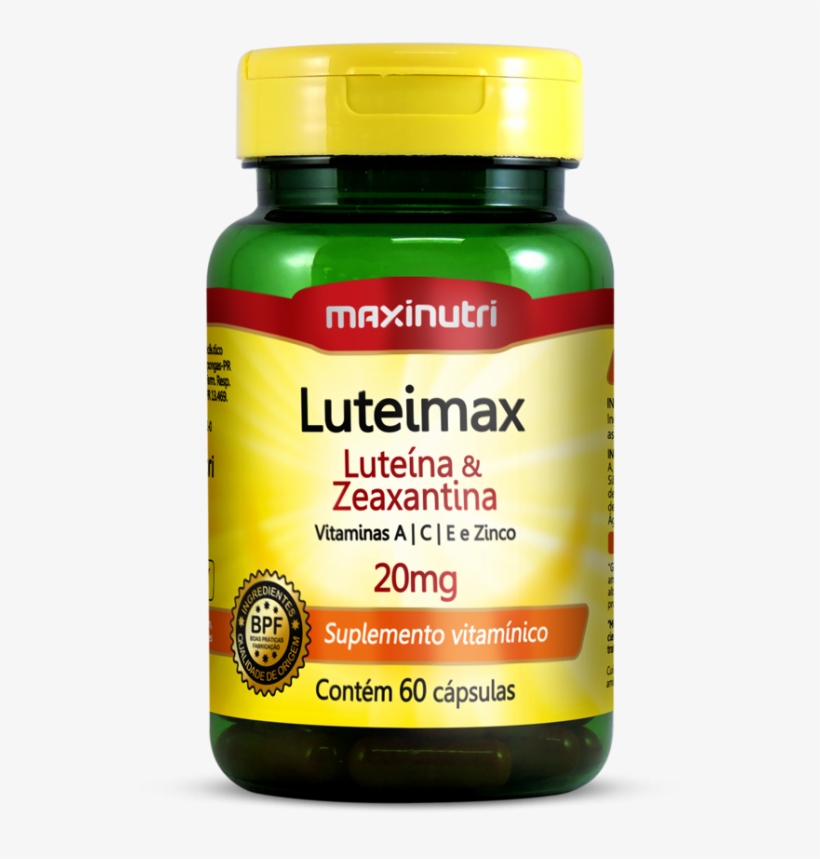 3d Luteimax Sfundo - Vitamina C Em Capsulas, transparent png download
