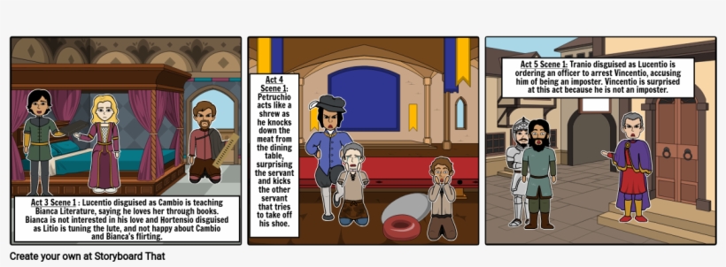 The Taming Of The Shrew - Cartoon, transparent png download