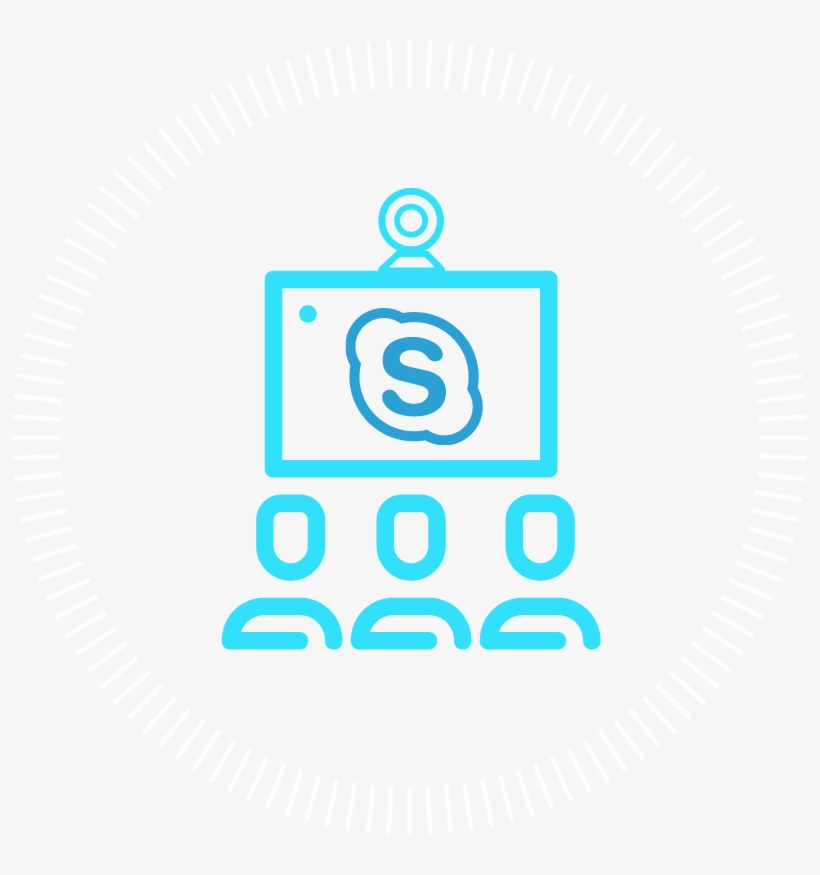 A More Collaborative Workplace Is A More Productive - Skype For Business, transparent png download