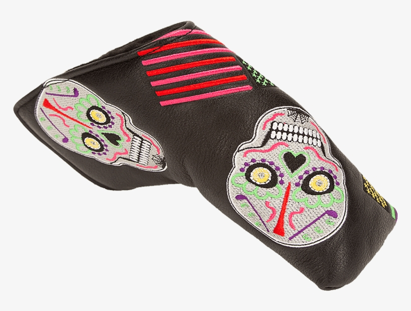Sugar Skull Blade Putter Cover - Coin Purse, transparent png download