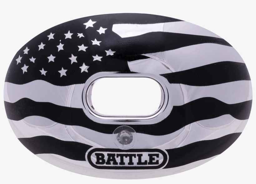 Battle American Flag Mouthguard, transparent png download