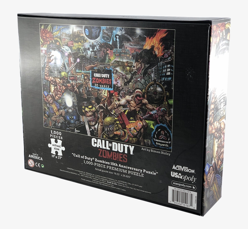 Laden Sie Das Bild In Den Galerie Viewer, Call Of Duty - Call Of Duty Zombies Puzzle, transparent png download