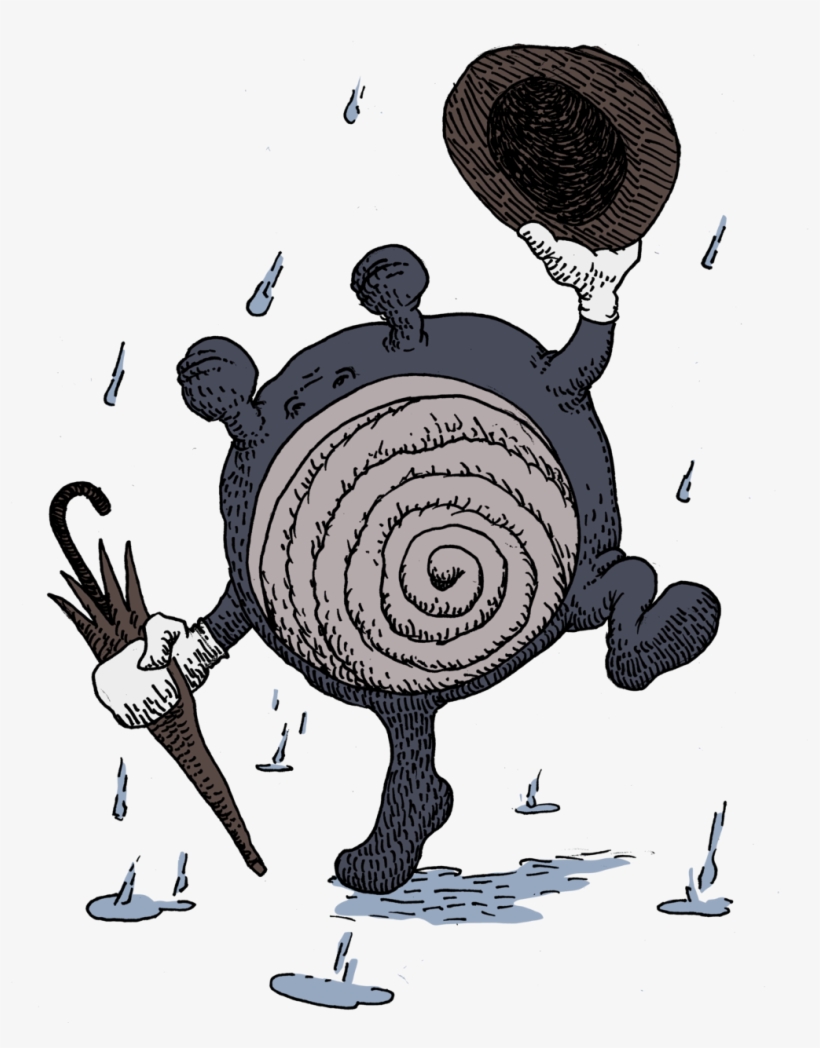 Polywhirl Used Rain Dance By Cilios - Illustration, transparent png download