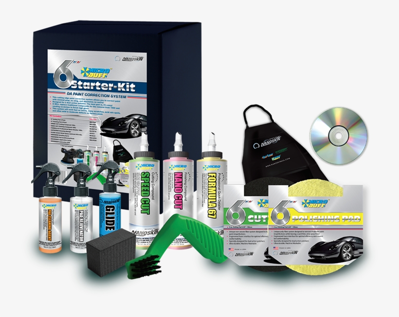 Microbuff Starter Kit / Kit Inicial Da Sistema De Correcion - Box, transparent png download