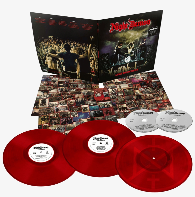 European Import Version Triple Lp In Transparent Red/smoke - Label, transparent png download