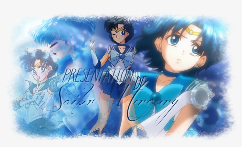 Présentation De Sailor Mercury - Sailor Moon, transparent png download