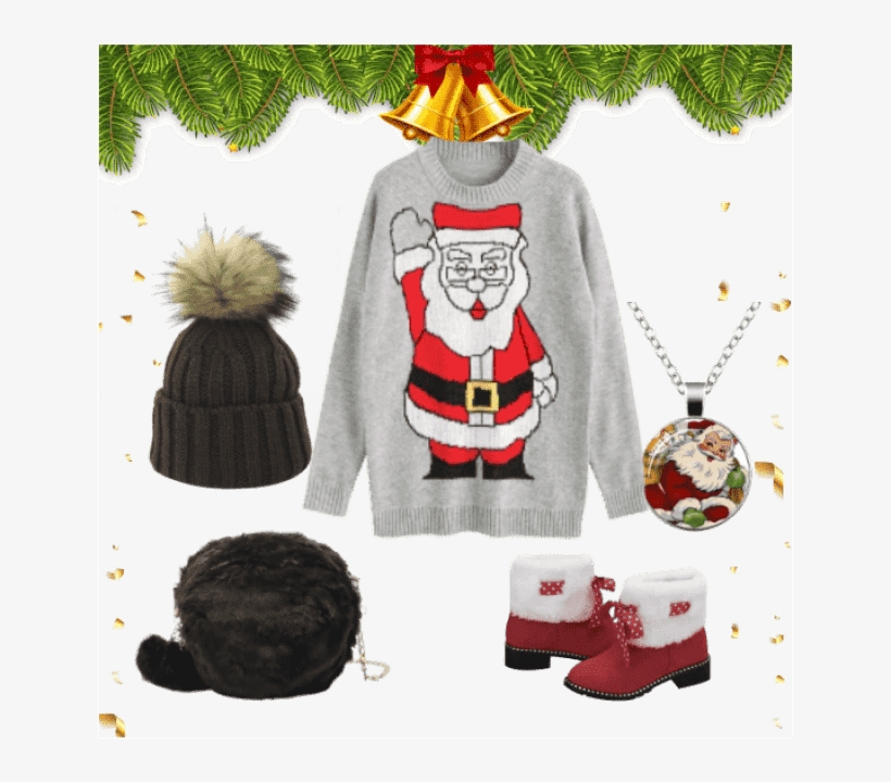 #christmas #christmasgift #christmaswishlist #bag #shoes - Sweater, transparent png download