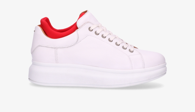 101020032 White Red 1901 1 - Skate Shoe, transparent png download