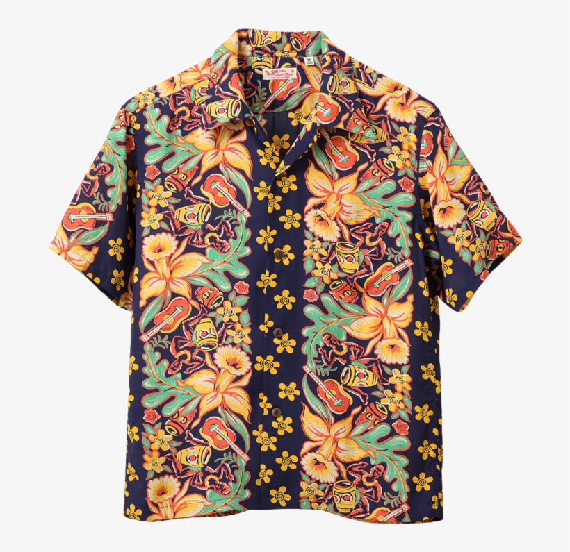 Sun Surf Vintage-style Hawaiian Shirt, Orchid & Hawaiian - Blouse, transparent png download