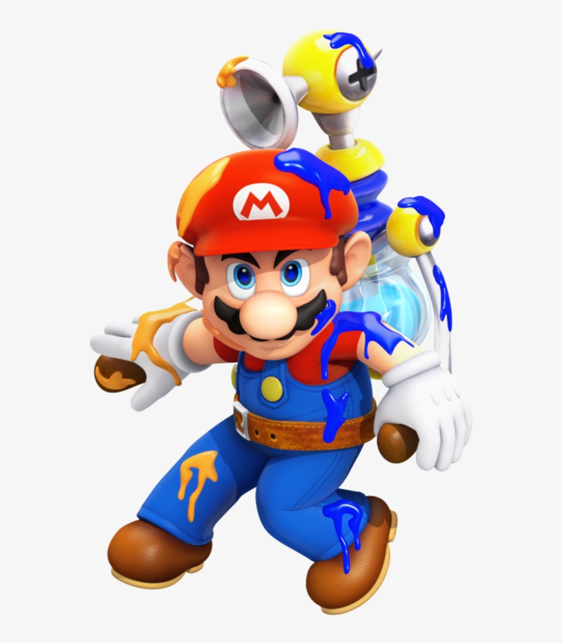 Super Mario Sunshine Super Mario Bros - Super Mario Sunshine Mario, transparent png download