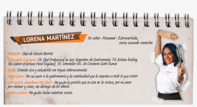 Top Chef Perfil Concursantes Panama Medfil20160824 - Top Chef Panama Participantes, transparent png download