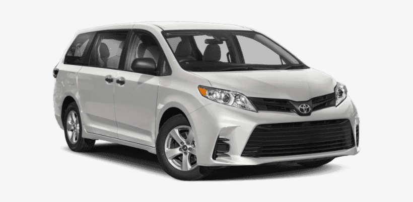 New 2019 Toyota Sienna L 7 Passenger - Toyota Sienna 2019 Black, transparent png download