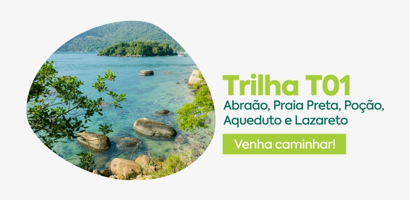 Trilha T01 Ilha Grande - Cove, transparent png download
