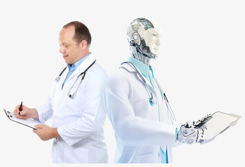 Doctor And Robot - Official, transparent png download