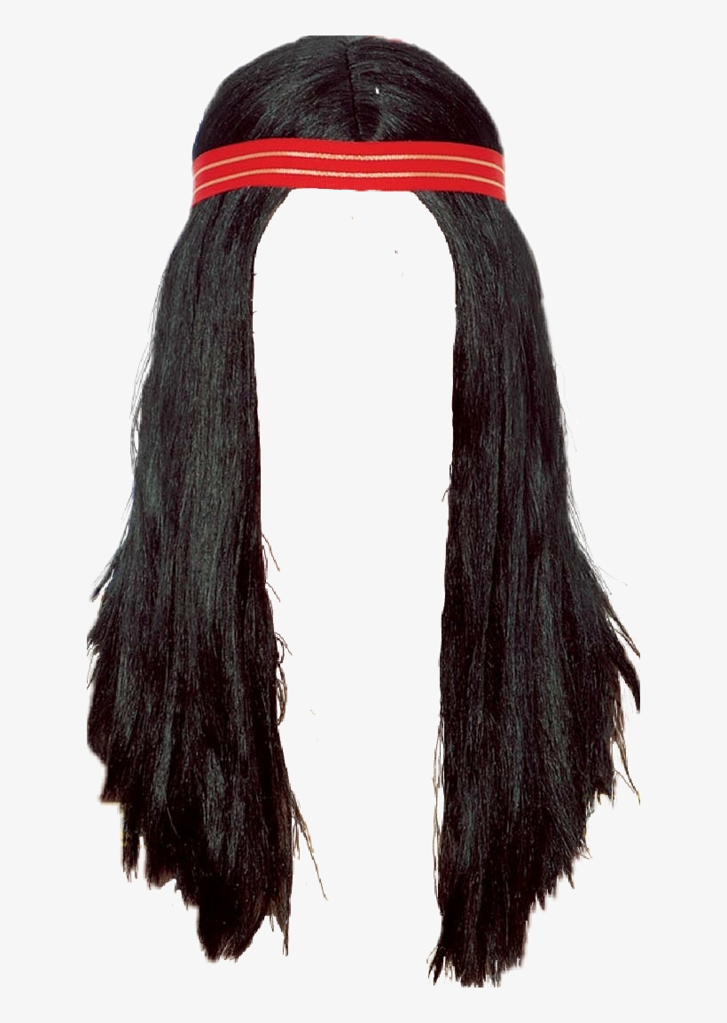 #freetoedit #wig #hairstyle #headband #black - Lace Wig, transparent png download