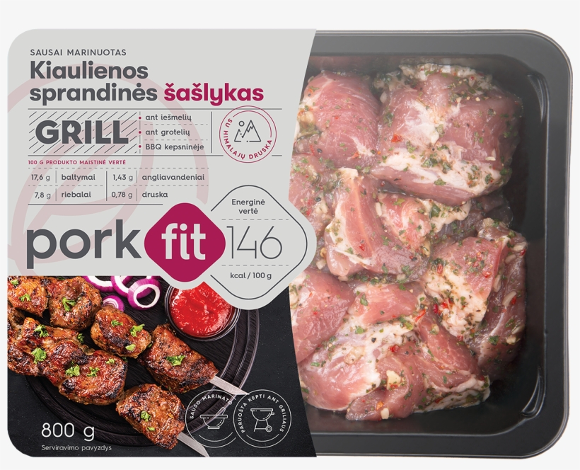 Saslykai Pork Fit 1555485616 - Goat Meat, transparent png download