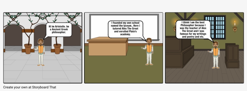 Aristotle - Cartoon, transparent png download