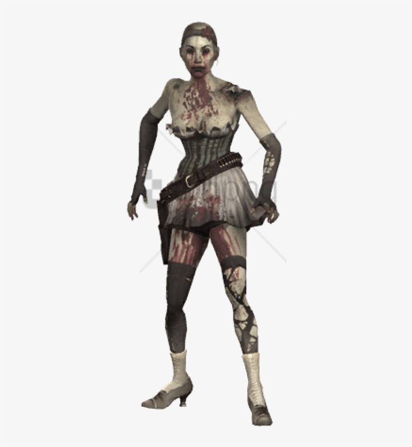 Free Png Zombie Png Png Image With Transparent Background - Red Dead Redemption Female Zombie, transparent png download