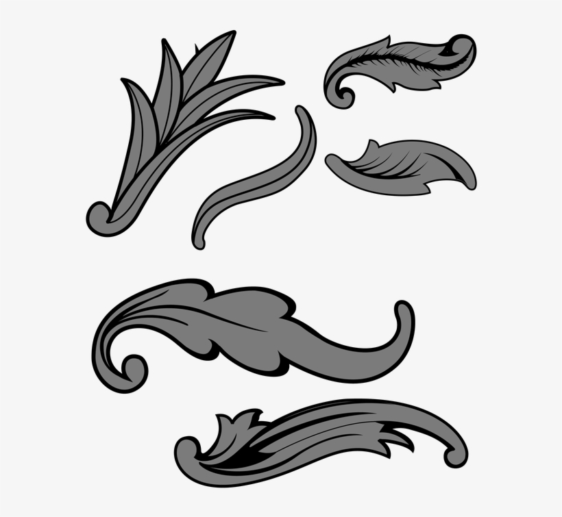 Victorian, Art Deco, Corner, Dividers - Black Clipart Dulhan Png, transparent png download