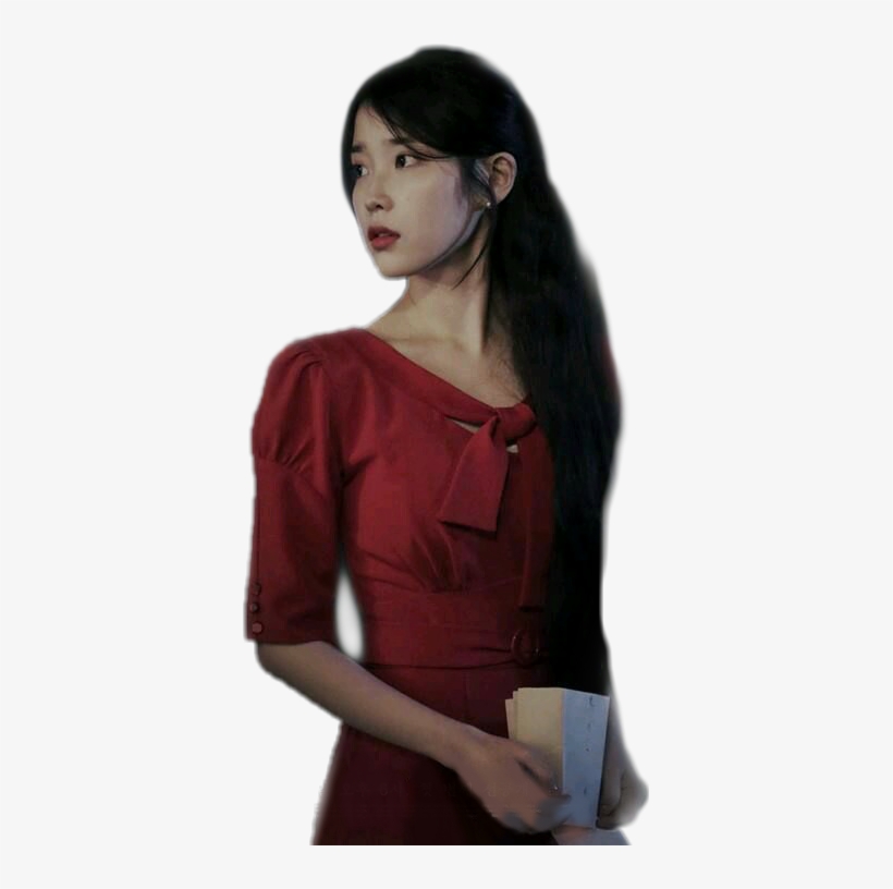 #leejieun #iu #sticker #horror #thriller #png #iupng - Girl, transparent png download