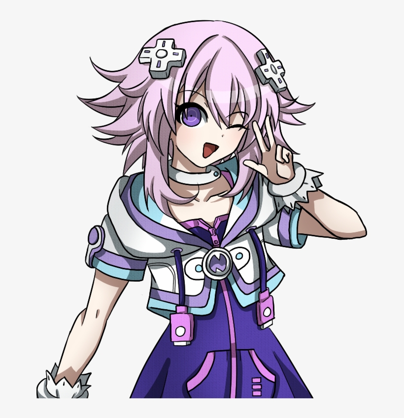Dr Sprite Commission Of Neptune From Hyperdimension - Cartoon, transparent png download