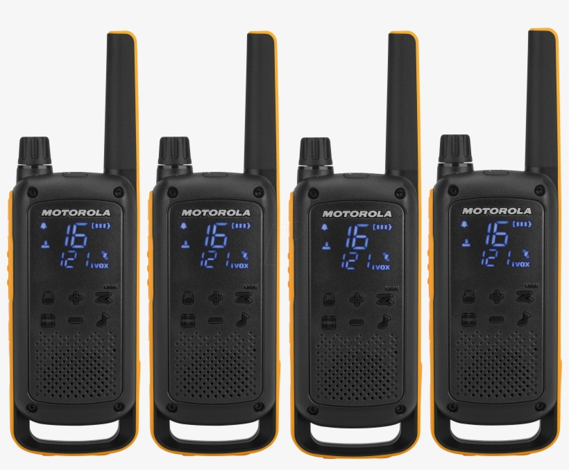 Extreme Walkie Talkies Quad Pack, Ipx4 Motorola - Motorola Tlkr T82 Extreme Quadpack, transparent png download
