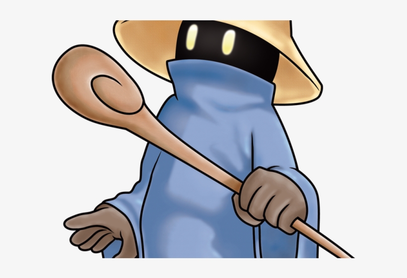 Final Fantasy Clipart Black Mage - Final Fantasy Black Mage Png, transparent png download