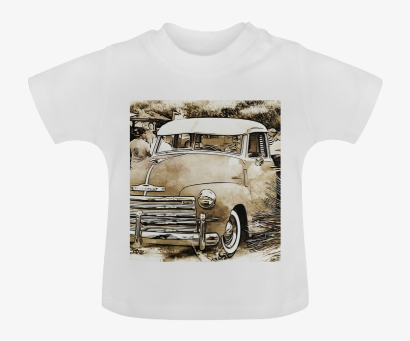 Vintage Chevrolet Chevy Truck Baby Classic T-shirt - Borgward Isabella, transparent png download
