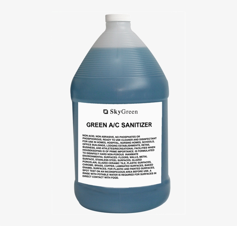 Sky Green A/c Sanitizer - Plastic Bottle, transparent png download