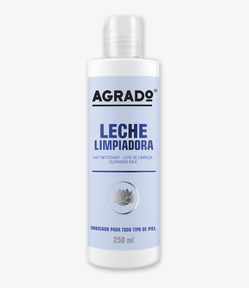 Leche Limpiadora Limpieza Facial Agrado - Sunscreen, transparent png download