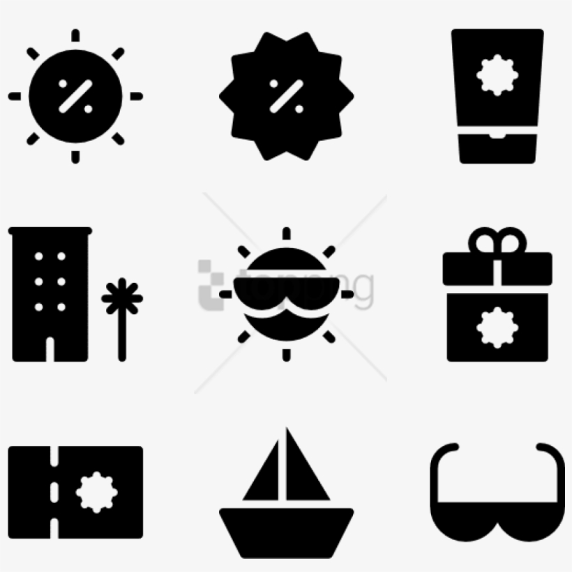 Free Png Summer Sales 50 Icons, transparent png download