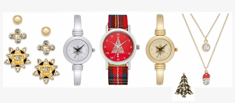 Super Cute Holiday Watches And Jewelry At Macy's - Analog Watch, transparent png download