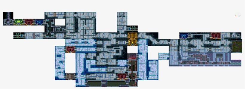 Photo Metroidfusion-sector5arc - Floor Plan, transparent png download