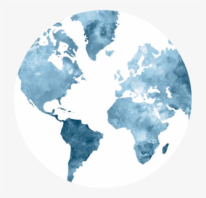 Senior Vice President, Morgan Stanley Wealth Management - Blank World Map Travel, transparent png download