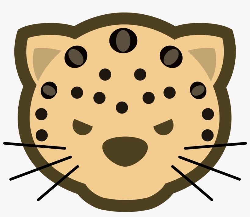 Leopard Logo Mascot Template Vector - Leopard, transparent png download