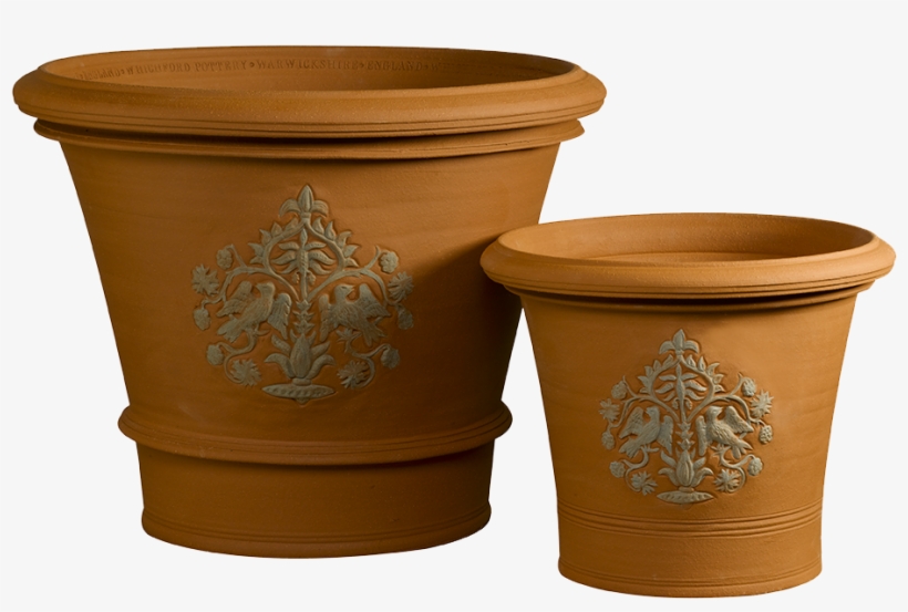 Set Of Ash Grey Love Birds Pot - Flowerpot, transparent png download