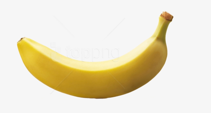 Free Png Images - Banana Side View, transparent png download