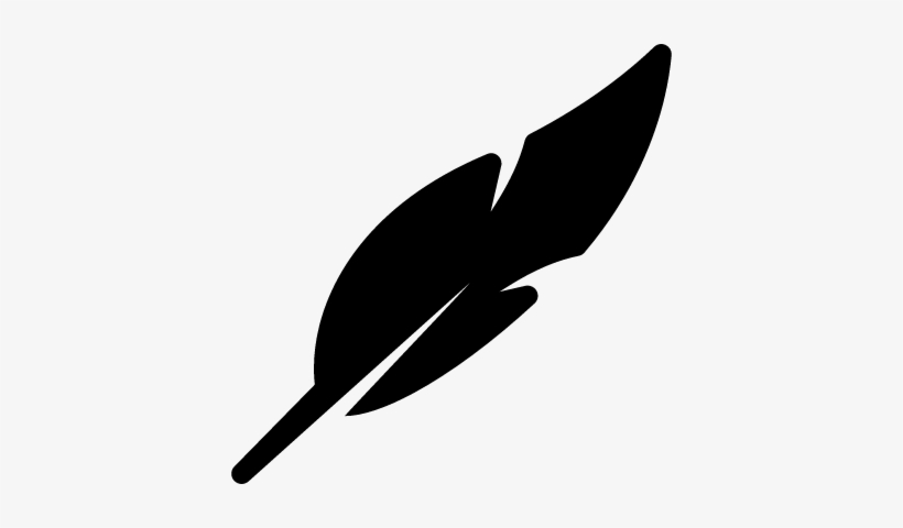 Quill Vector - Feather Pencil Png, transparent png download
