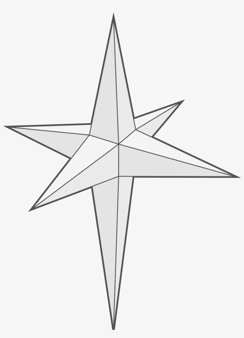 Clip Download North At Getdrawings Com Free For Personal - Moravian Star, transparent png download