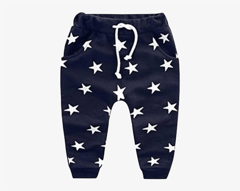 Petite Bello Pants Boys Blue / 2t Star Pattern Pants - Trenirke Sa Zvjezdicama Plave Djecje, transparent png download