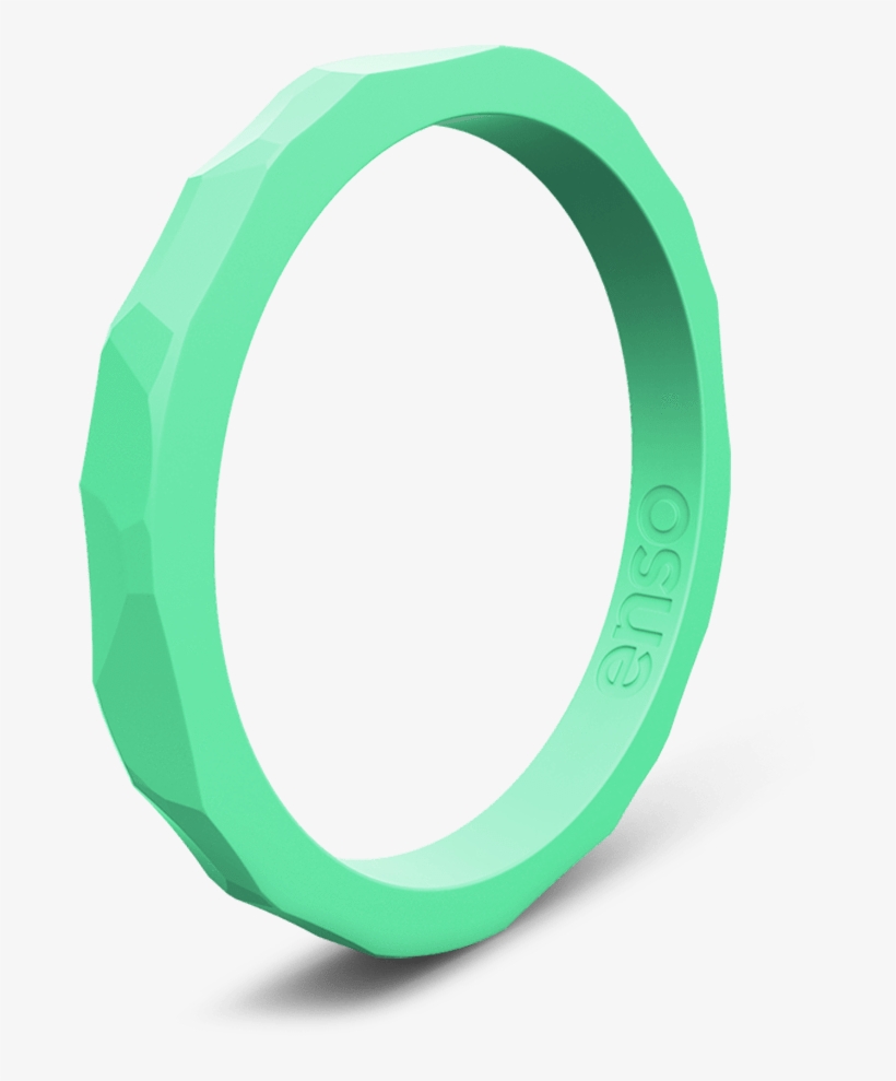 Hammered Silicone Ring - Ring, transparent png download
