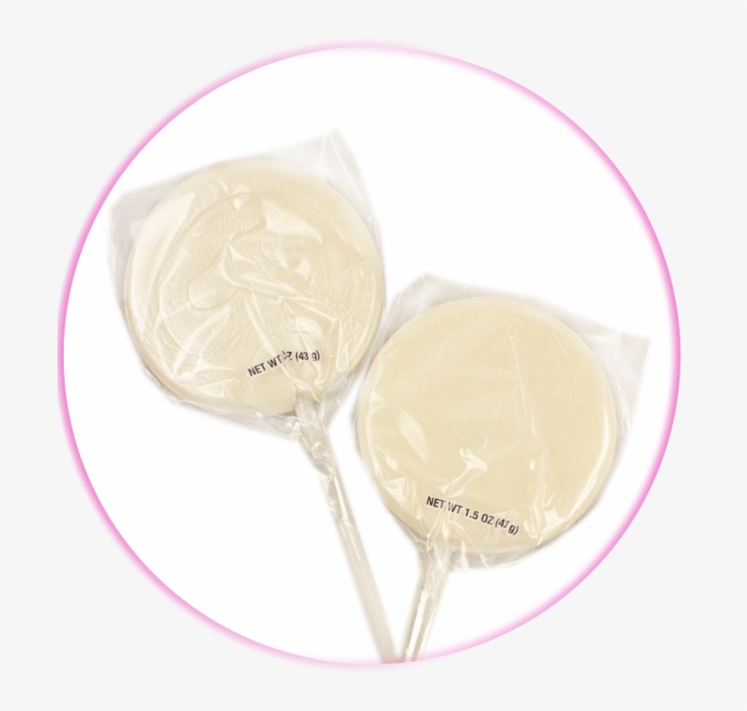 White Swirl Lollipops - Ice Cream, transparent png download