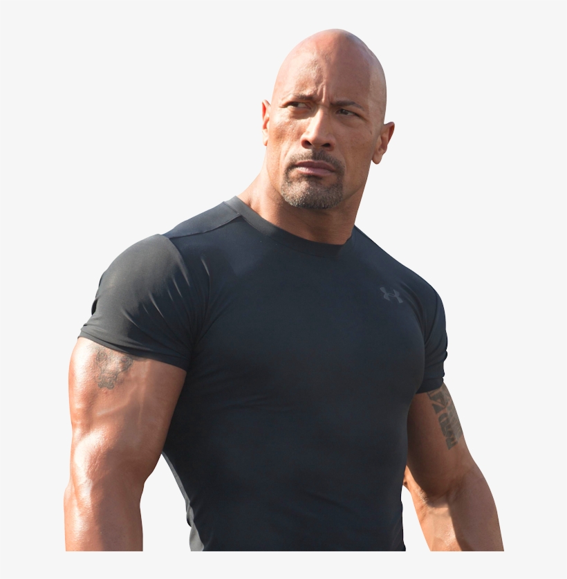 Dwayne Johnson Download Png - Tom Cruise And Dwayne Johnson, transparent png download