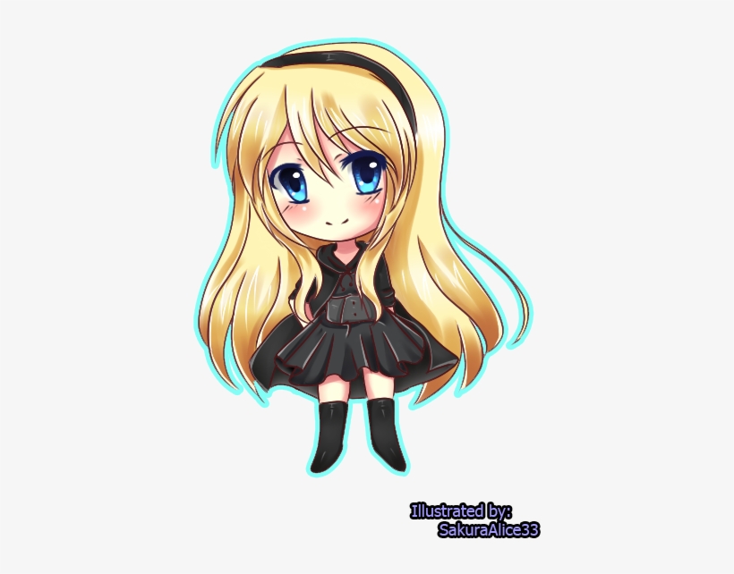 Tumblr Static Chibi Sakurahime Suzuki Transparent Bg - Chibi Winry Rockbell, transparent png download