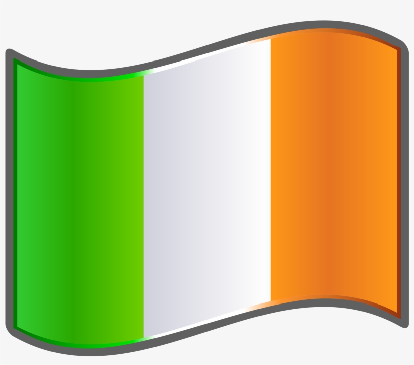 Flags Clipart - Irish Flag Clipart, transparent png download
