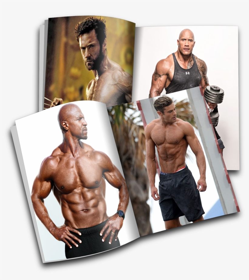 Celebrities Like Hugh Jackman, Dwayne "the Rock" Johnson,, transparent png download
