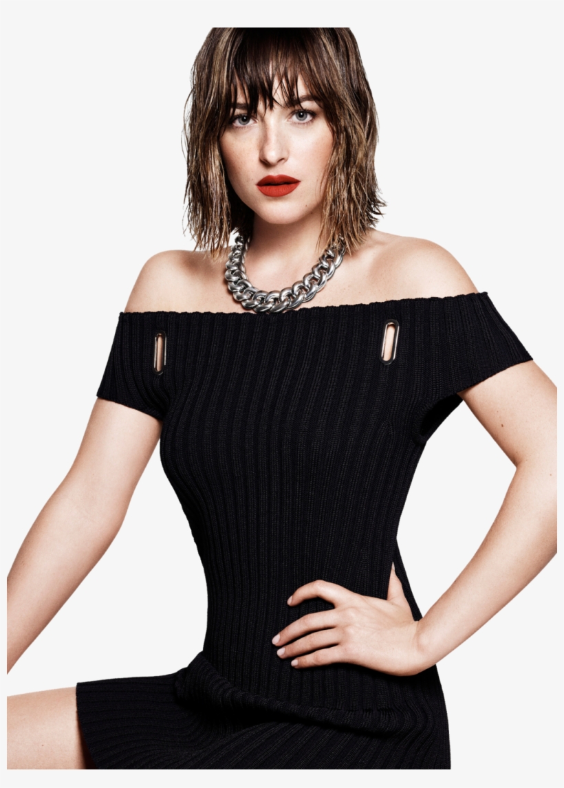 Dakota Johnson Transparent Png - Dakota Johnson Elle Us, transparent png download