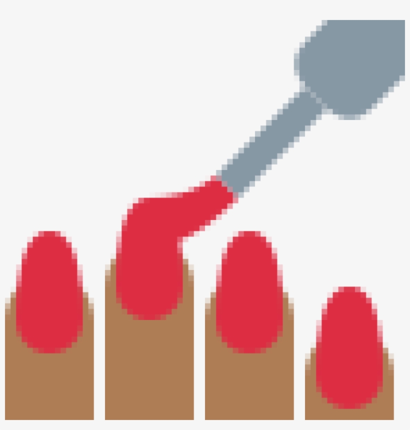 Dwayne Johnson's 5 Month Old Daughter Tiana Poops While - Cartoon Nail Polish Png, transparent png download