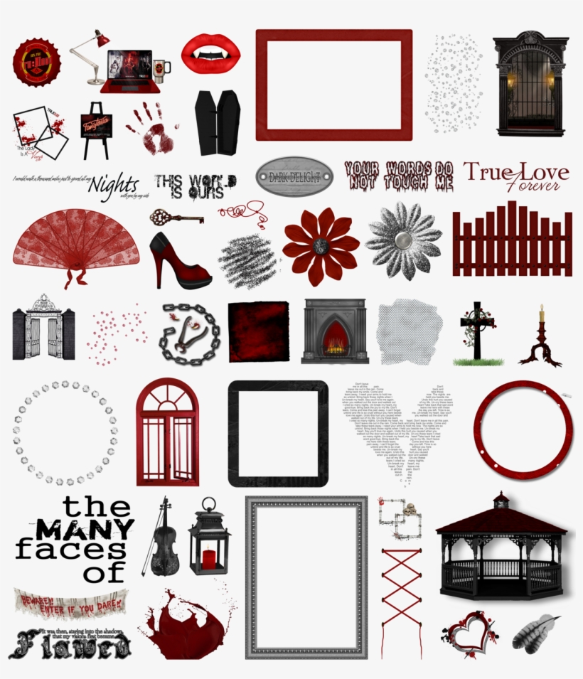 True Clipart The Word - Vampire, transparent png download
