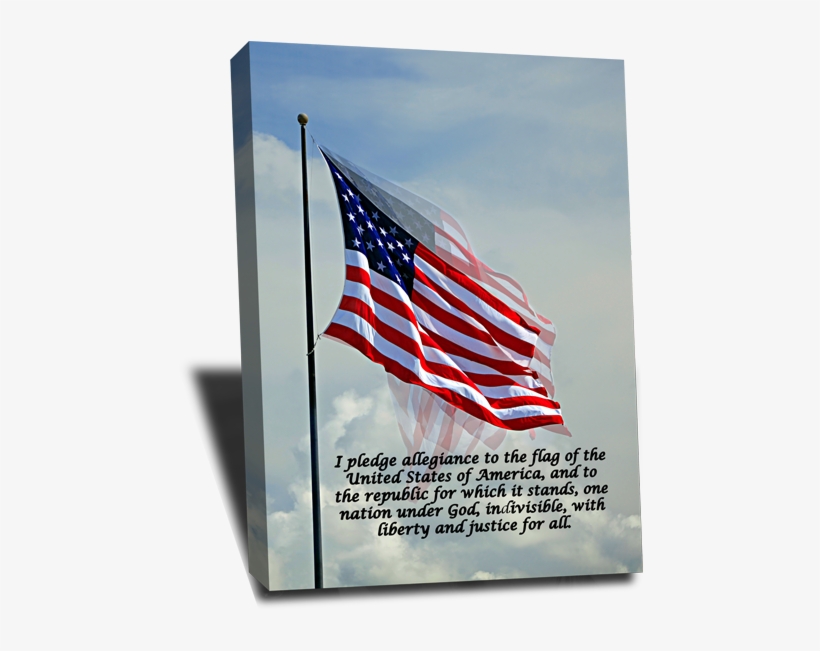 Waving In The Wind - Flag Of The United States, transparent png download